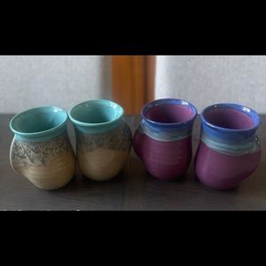 NEHER Studio Pottery Clay Hand Warmer Coffee Mug 4